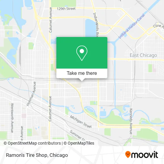 Ramon's Tire Shop map