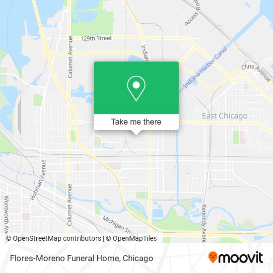 Flores-Moreno Funeral Home map