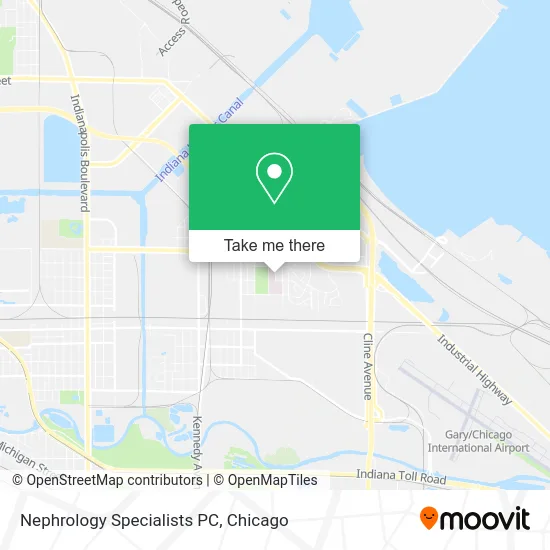 Nephrology Specialists PC map