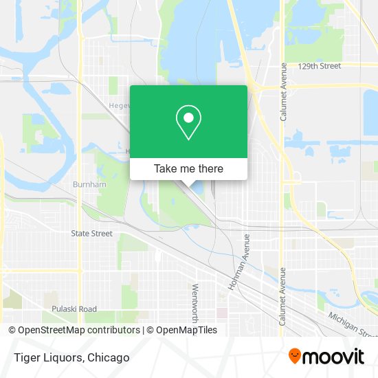 Tiger Liquors map