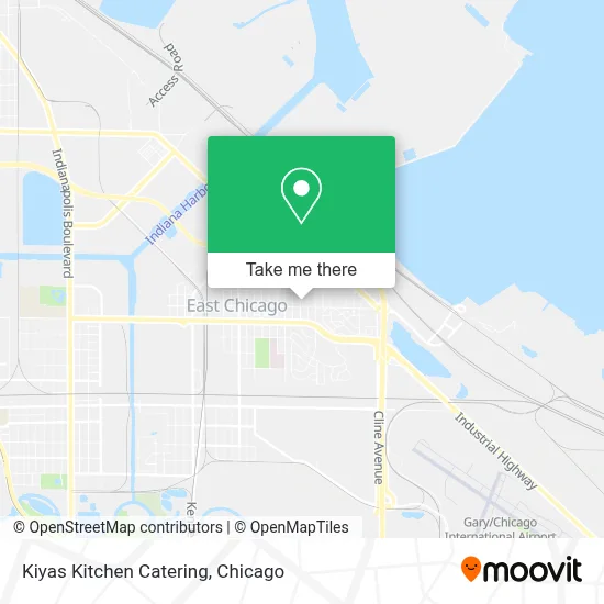 Kiyas Kitchen Catering map