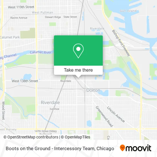 Boots on the Ground - Intercessory Team map