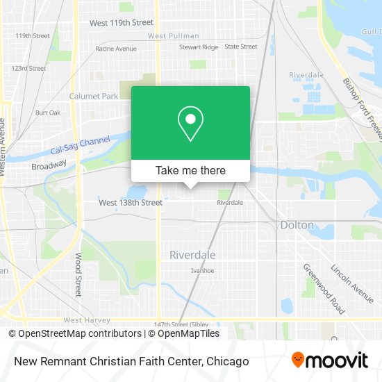 Mapa de New Remnant Christian Faith Center