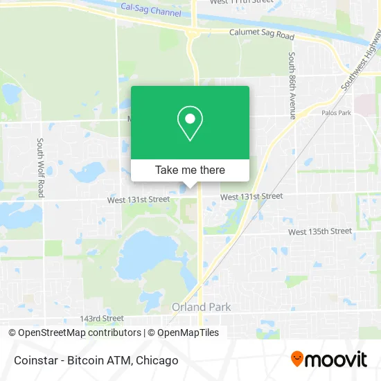 Coinstar - Bitcoin ATM map