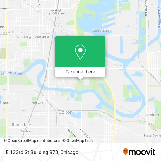 E 133rd St Building 970 map