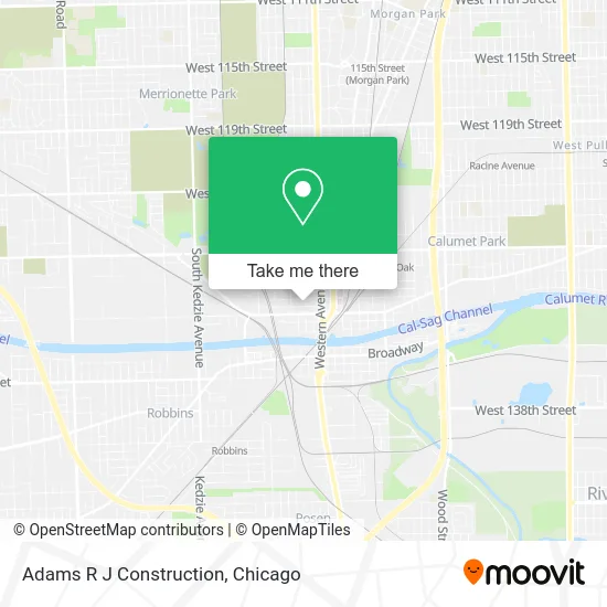 Adams R J Construction map