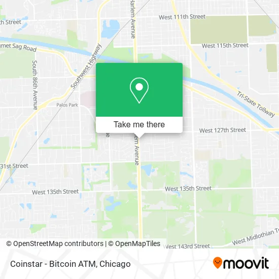 Coinstar - Bitcoin ATM map