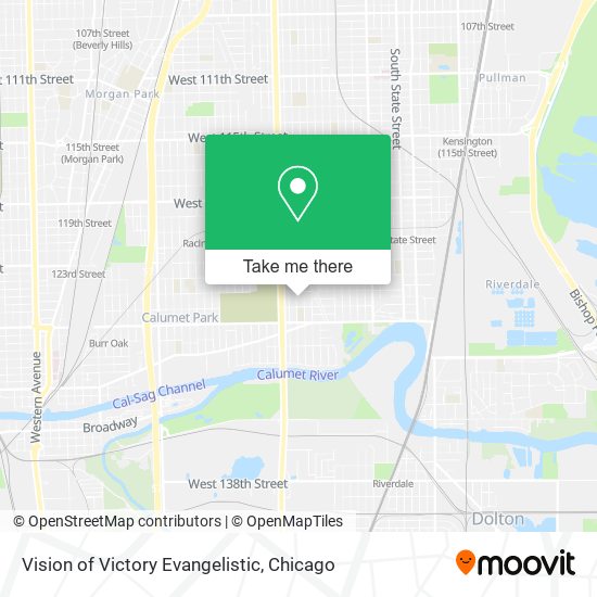 Vision of Victory Evangelistic map