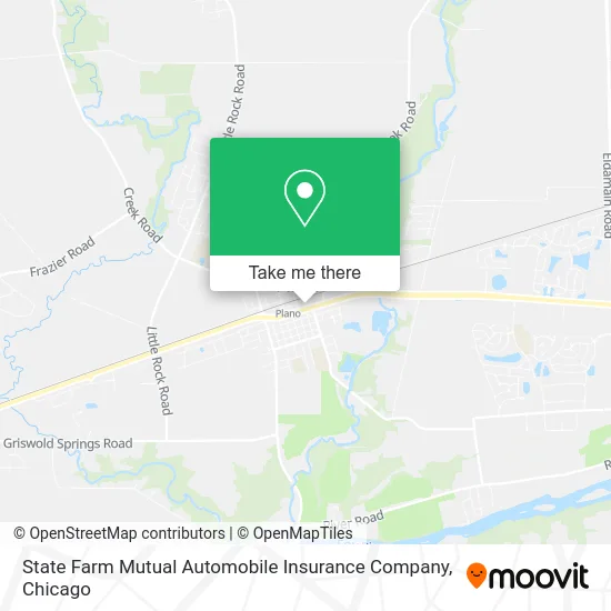 State Farm Mutual Automobile Insurance Company map