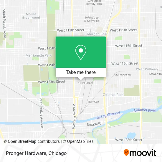 Pronger Hardware map