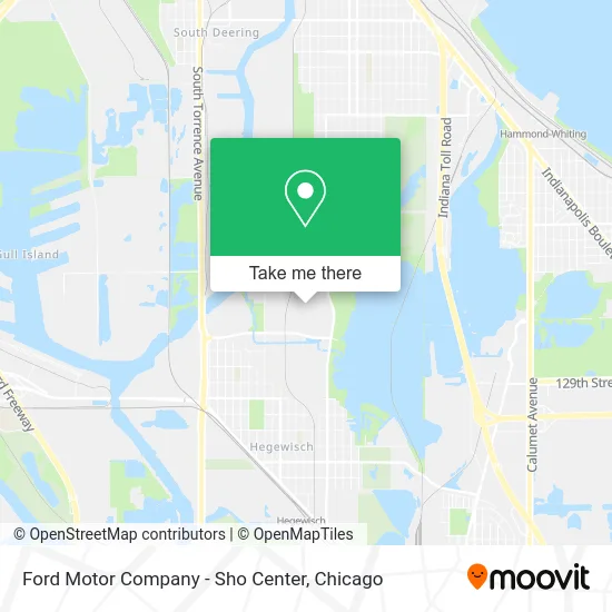 Ford Motor Company - Sho Center map
