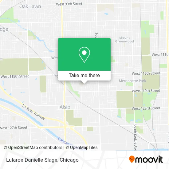 Lularoe Danielle Slage map