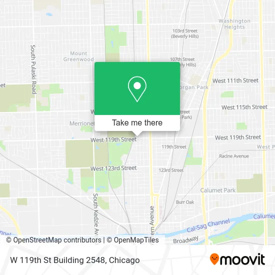 W 119th St Building 2548 map