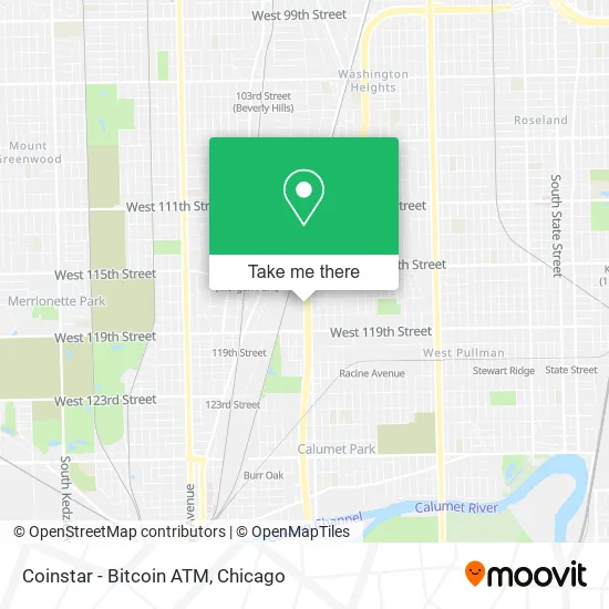 Coinstar - Bitcoin ATM map
