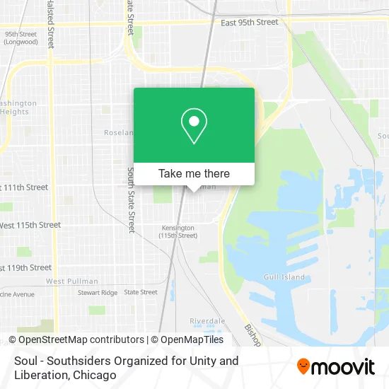 Mapa de Soul - Southsiders Organized for Unity and Liberation