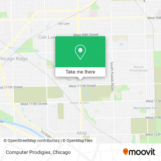 Computer Prodigies map