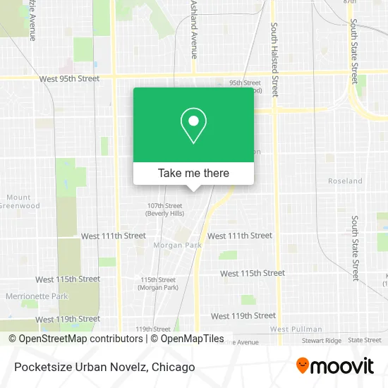 Pocketsize Urban Novelz map