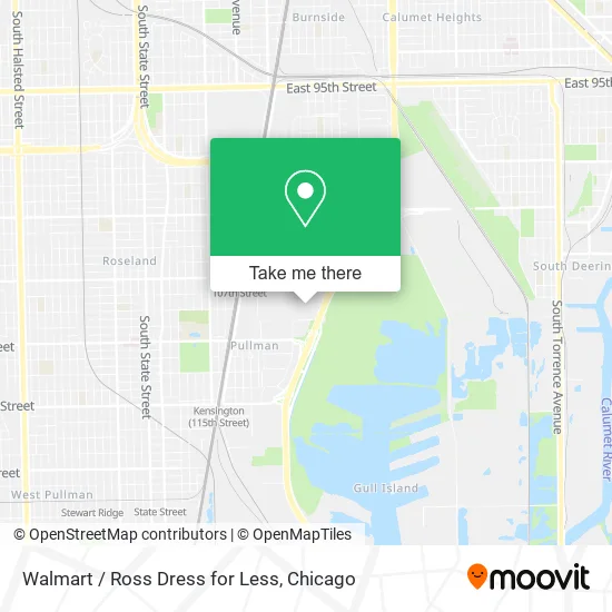 Mapa de Walmart / Ross Dress for Less
