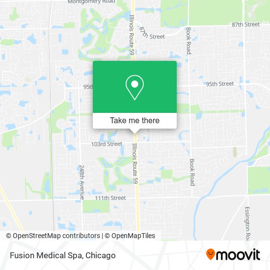 Fusion Medical Spa map