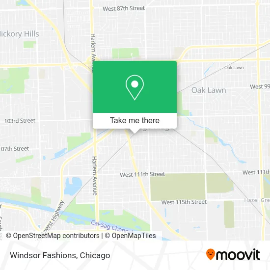 Windsor Fashions map