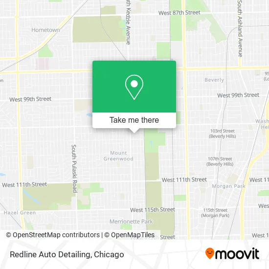 Redline Auto Detailing map