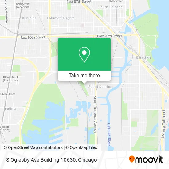 S Oglesby Ave Building 10630 map