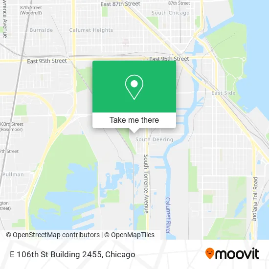 E 106th St Building 2455 map
