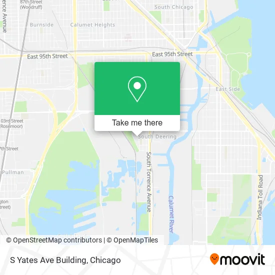 Mapa de S Yates Ave Building