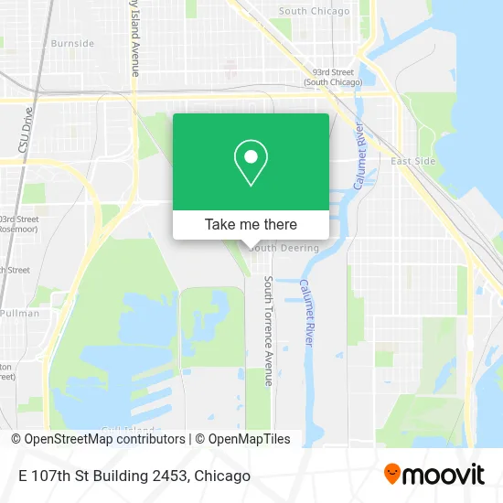 ¿Cómo llegar a E 107th St Building 2453 en Chicago en autobús o tren?