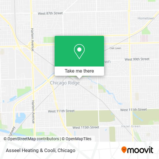 Asseel Heating & Cooli map