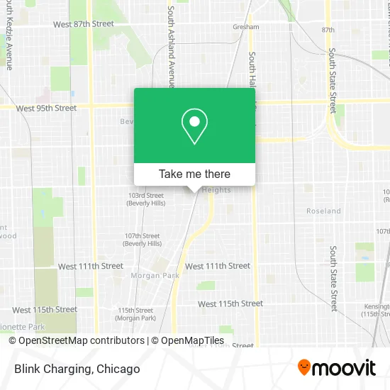 Mapa de Blink Charging