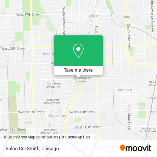 Mapa de Salon Cei Smith