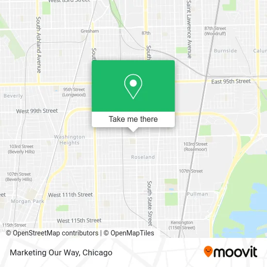 Marketing Our Way map