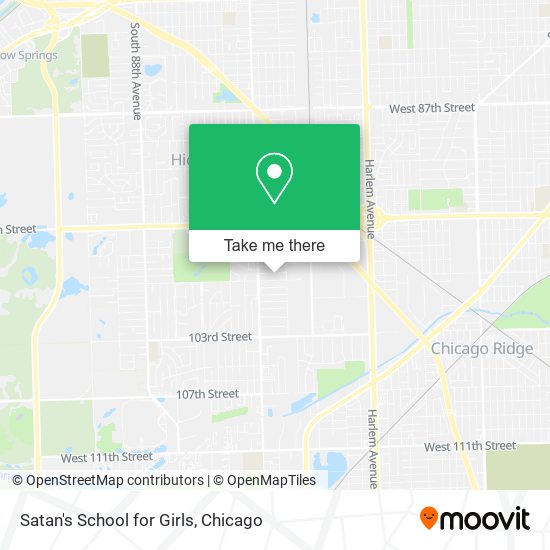Satan's School for Girls map