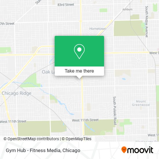 Gym Hub - Fitness Media map