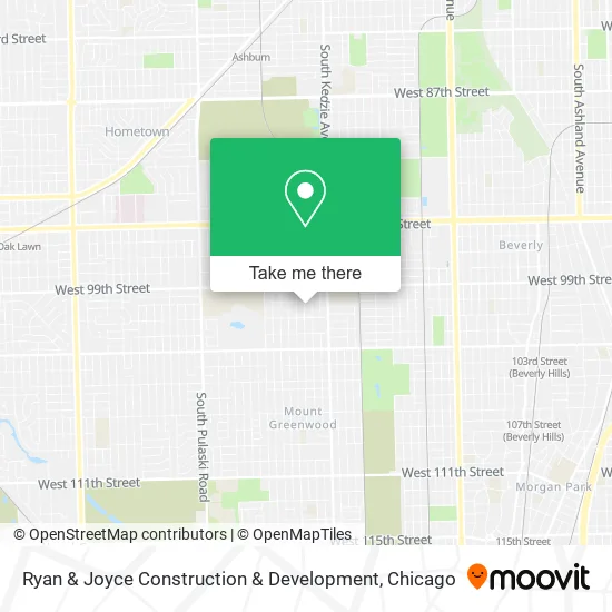 Ryan & Joyce Construction & Development map