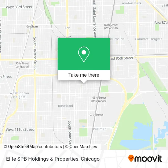 Elite SPB Holdings & Properties map