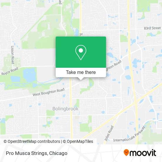 Pro Musca Strings map