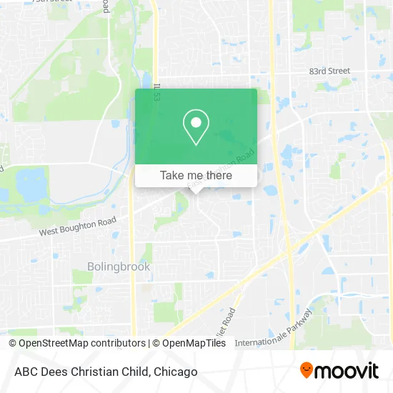 ABC Dees Christian Child map