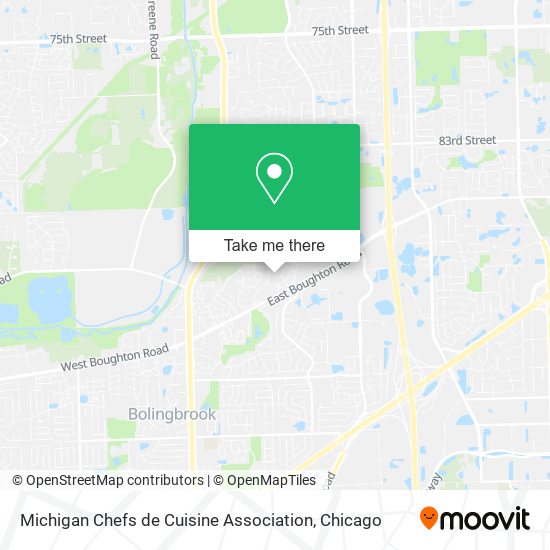 Michigan Chefs de Cuisine Association map