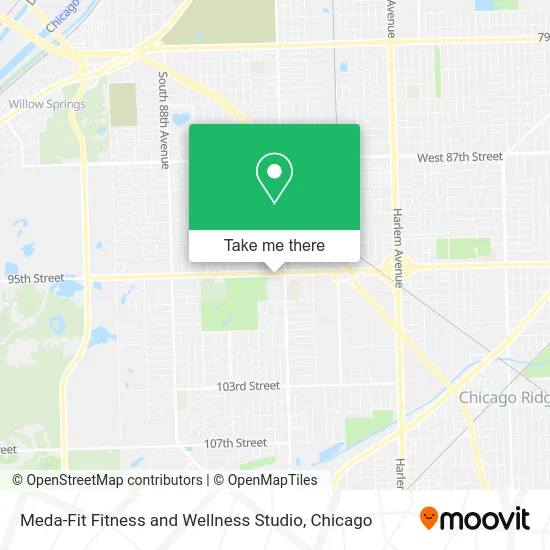 Meda-Fit Fitness and Wellness Studio map