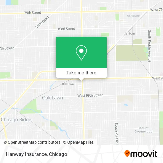 Hanway Insurance map