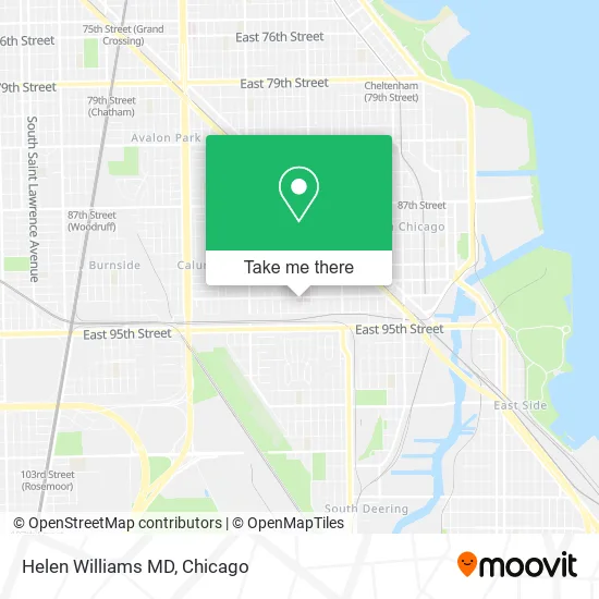 Helen Williams MD map