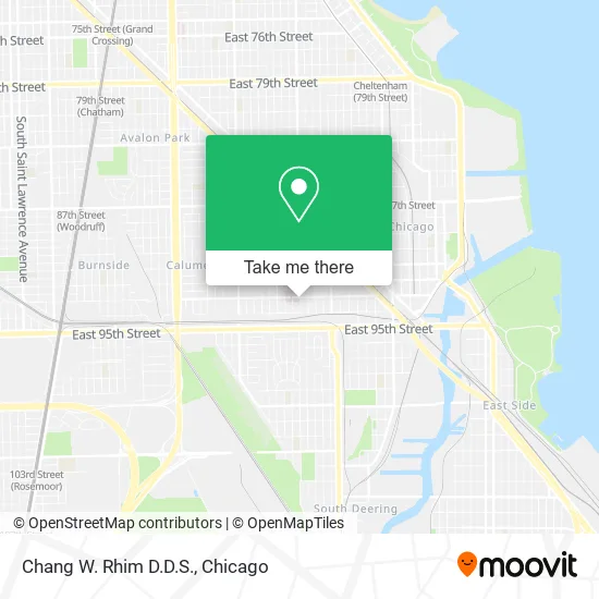 Chang W. Rhim D.D.S. map