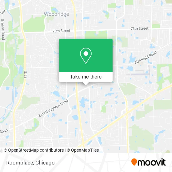 Roomplace map