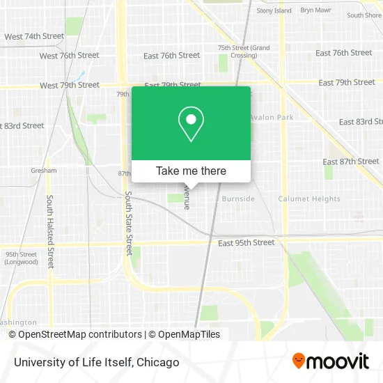 University of Life Itself map