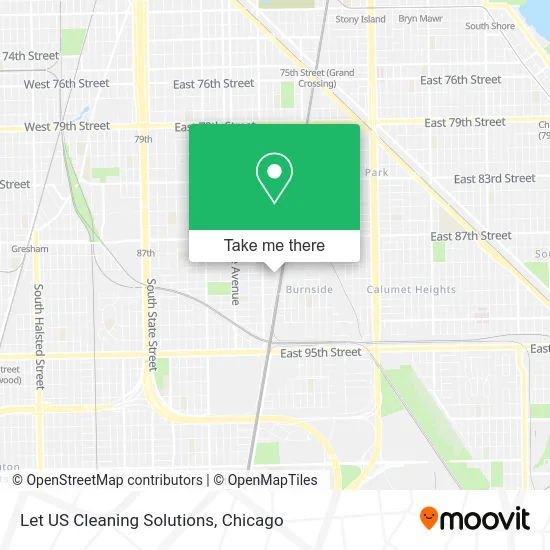 Let US Cleaning Solutions map