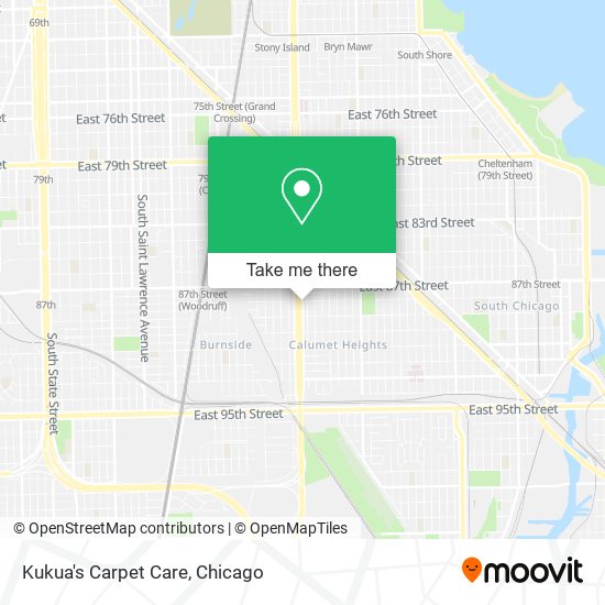 Kukua's Carpet Care map