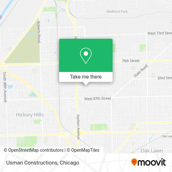 Usman Constructions map