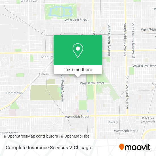 Complete Insurance Services V map